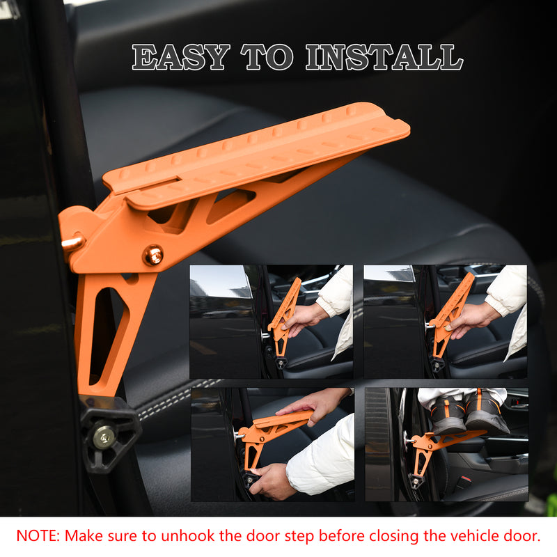 Load image into Gallery viewer, Universal Fit Foldable Car Door Step
