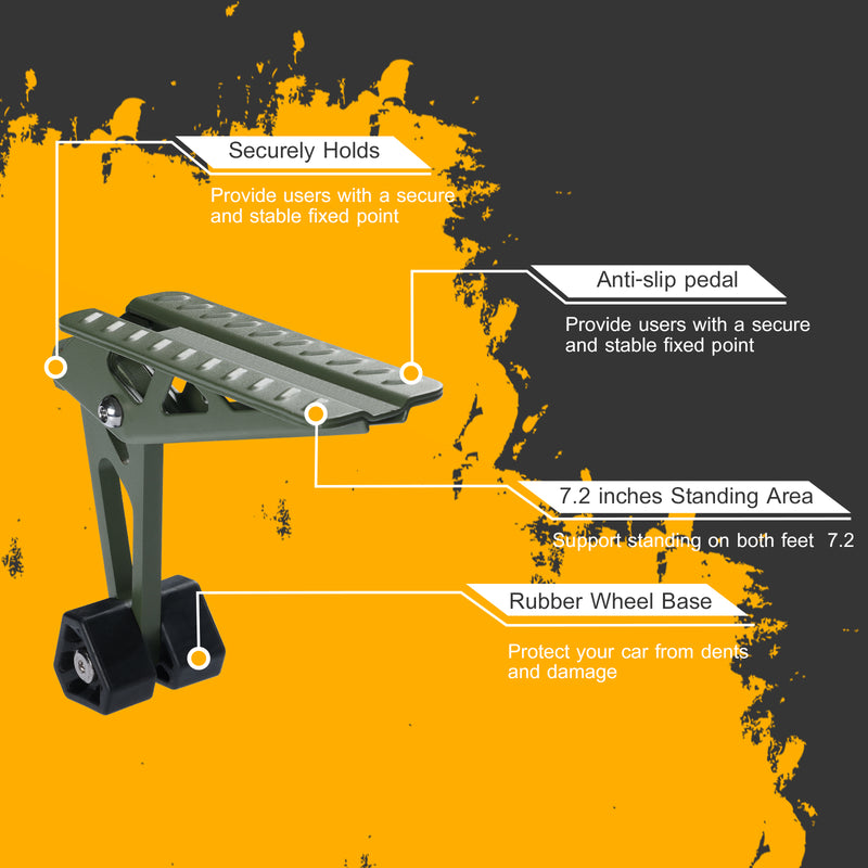 Load image into Gallery viewer, Universal Fit Foldable Car Door Step