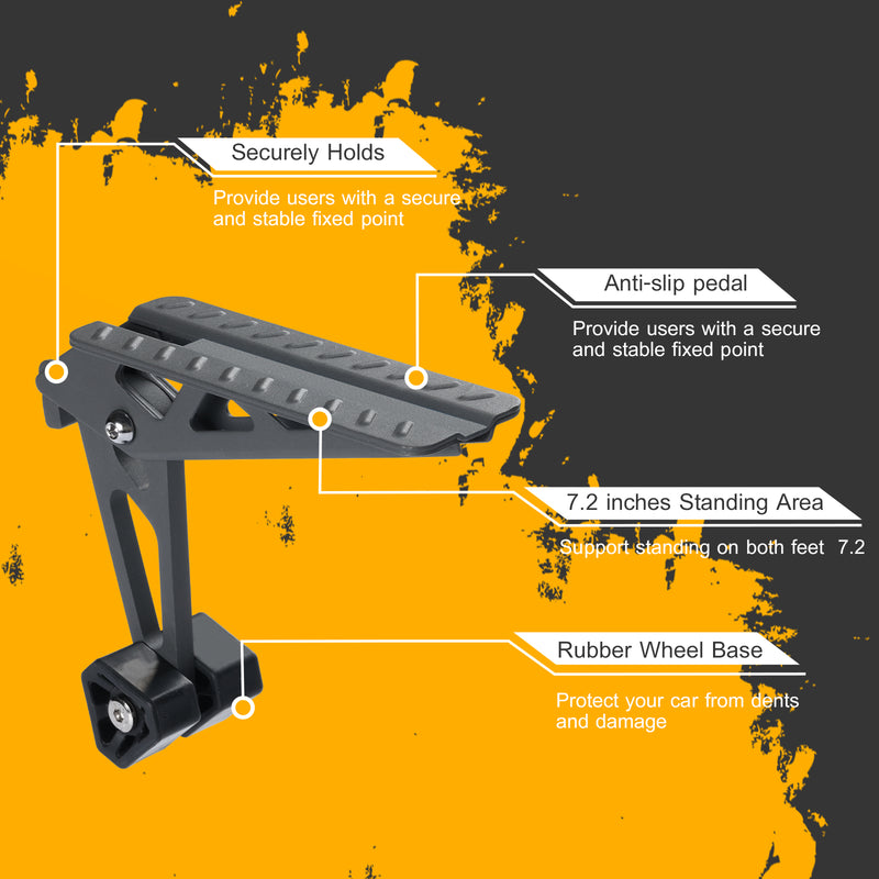 Load image into Gallery viewer, Universal Fit Foldable Car Door Step
