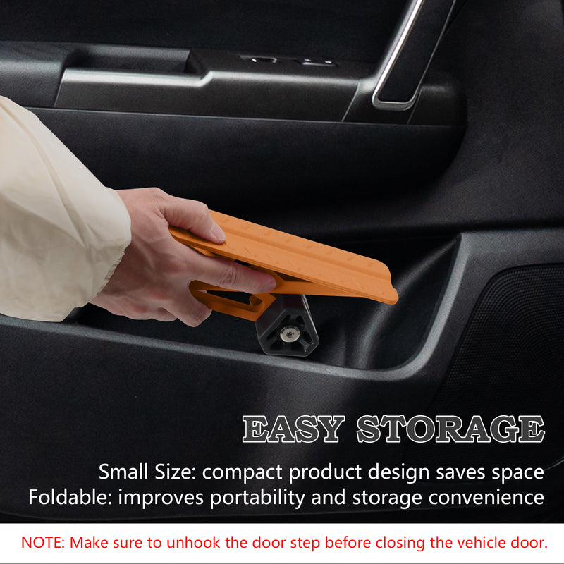 Load image into Gallery viewer, Universal Fit Foldable Car Door Step