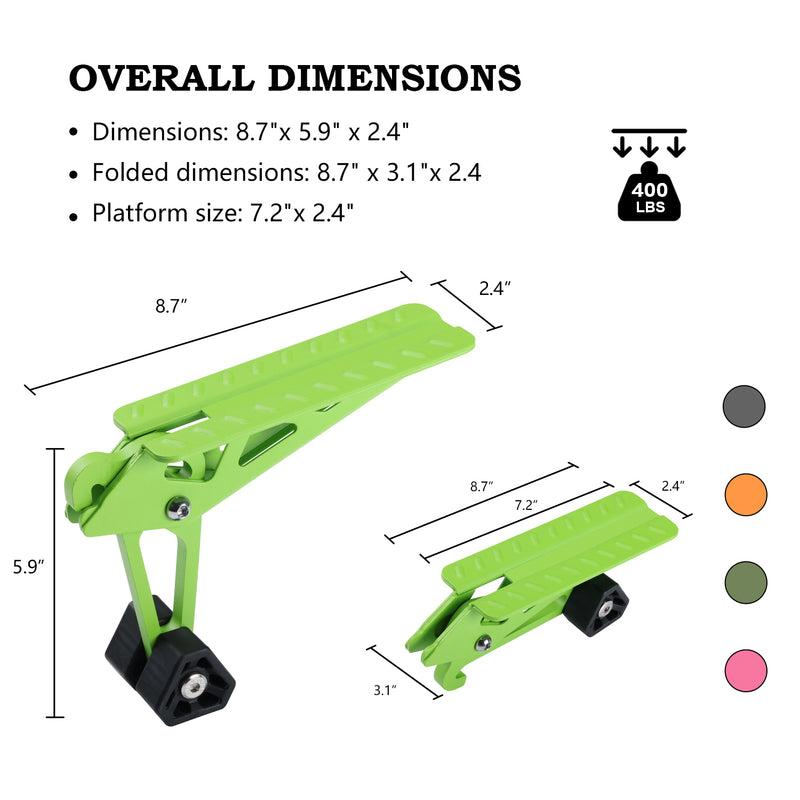 Load image into Gallery viewer, Universal Fit Foldable Car Door Step
