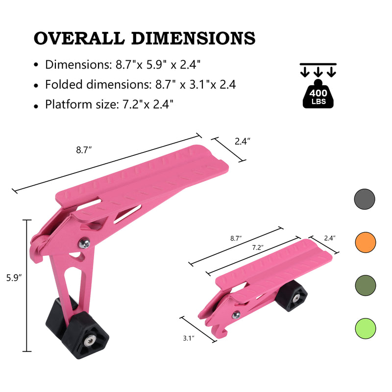 Load image into Gallery viewer, Universal Fit Foldable Car Door Step