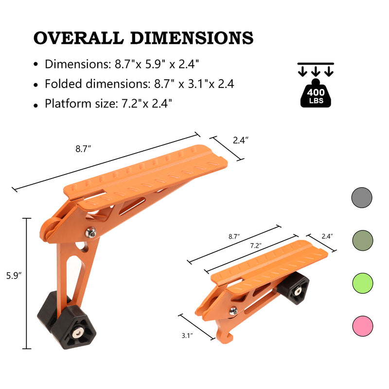 Load image into Gallery viewer, Universal Fit Foldable Car Door Step