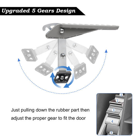 5 Gears Car Door Step Stand Pedal - Evolution Pro Series