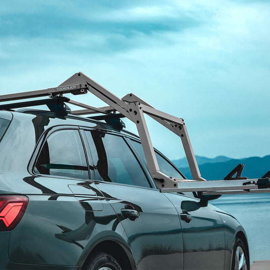 Tooenjoy Lift Assist Kayak Rack, 100 LBS Capacity Kayak & Canoe Car Racks