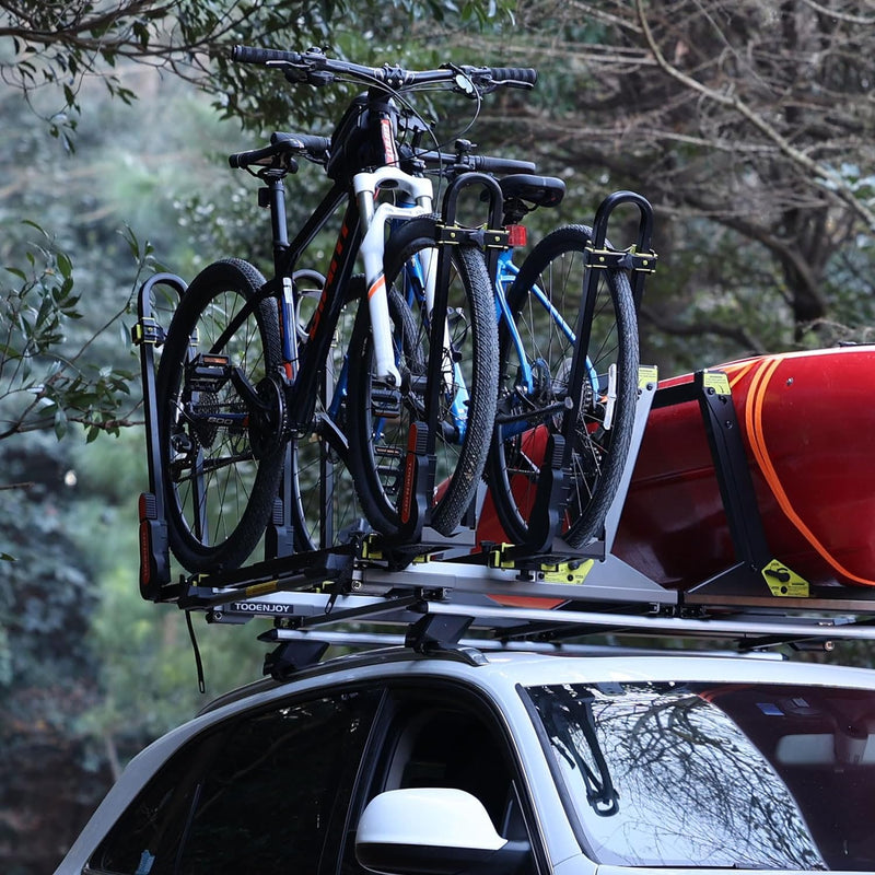 Load image into Gallery viewer, Tooenjoy Lift Assist Kayak Rack, 100 LBS Capacity Kayak & Canoe Car Racks