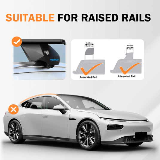 47" 53" Roof Rack Cross Bar -PRO (301W Series)