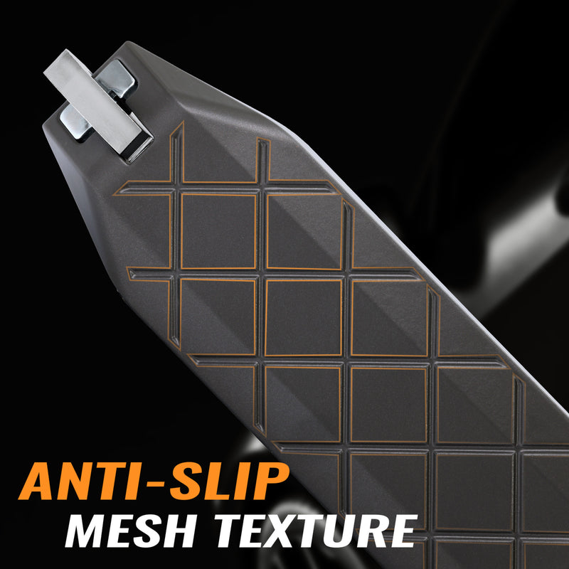 Load image into Gallery viewer, TOOENJOY Flodable&Adjustable 5 Gear Car Door Latch Step, Easy Access to SUV Truck Jeep Roof Top, Both Feet Stand Pedal Ladder for Most Vehicle