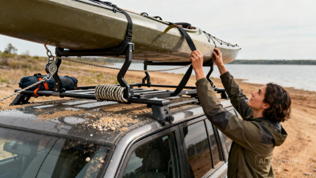 Easy Lift Kayak Roof Rack: How to Load 90lb Kayaks Solo at Remote Launch Sites