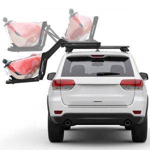 Tooenjoy Lift Assist Kayak Rack, 100 LBS Capacity Kayak & Canoe Car Racks