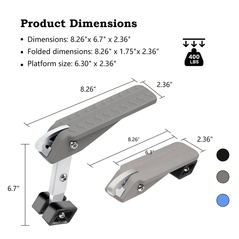 Load image into Gallery viewer, 5 Gears Car Door Step Stand Pedal -  Evolution Pro Series
