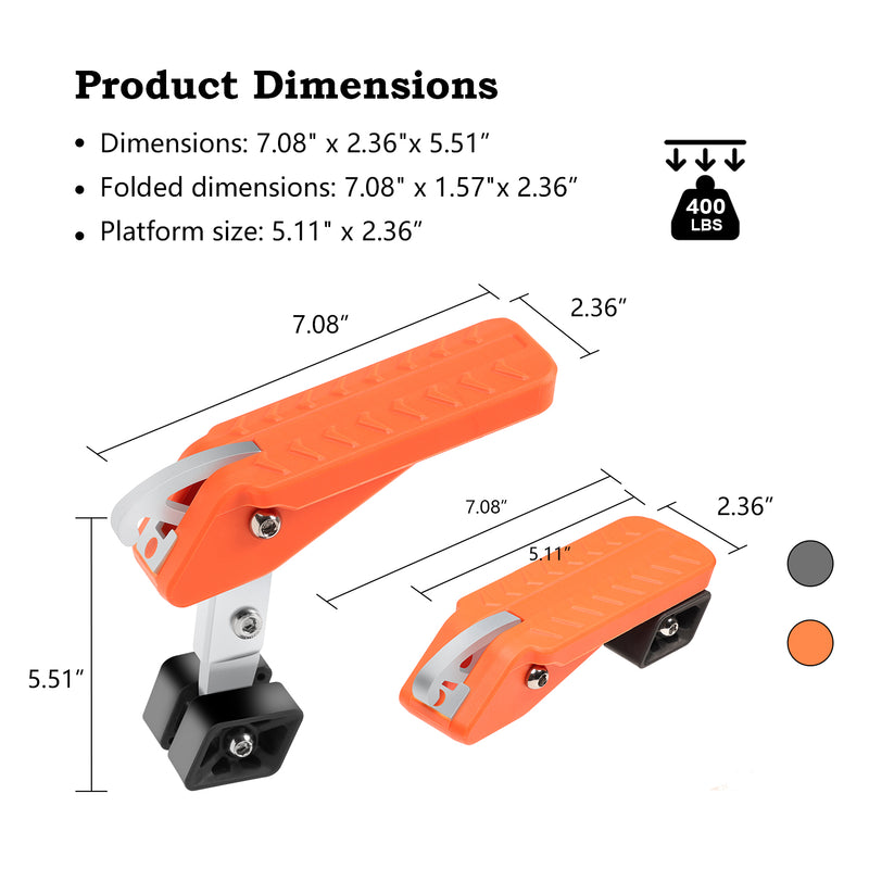 Load image into Gallery viewer, 5 Gear Car Door Step Stand Pedal -  Evolution Series

