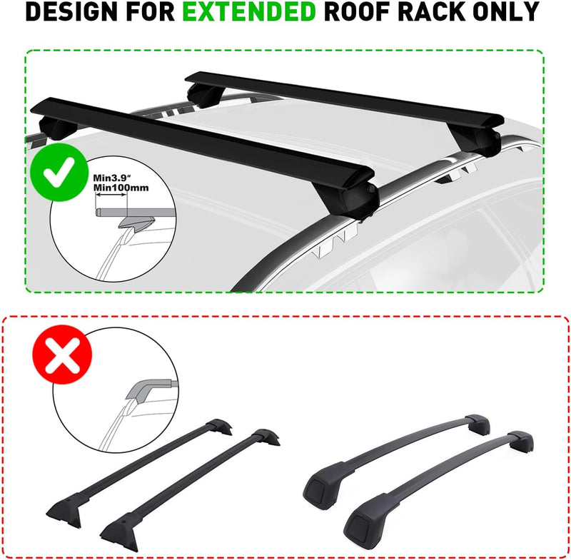 Load image into Gallery viewer, Tooenjoy Lift Assist Kayak Rack, 100 LBS Capacity Kayak &amp; Canoe Car Racks
