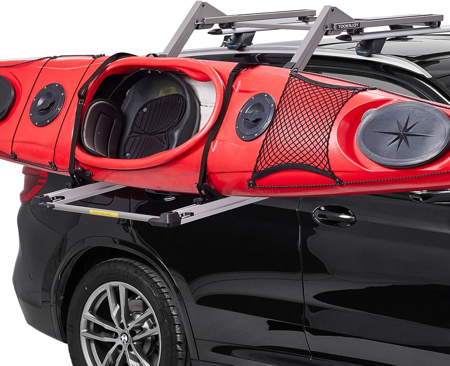 Multi Kayak Car Rack TooEnjoy Lift Assist Kayak Rack - 100lbs