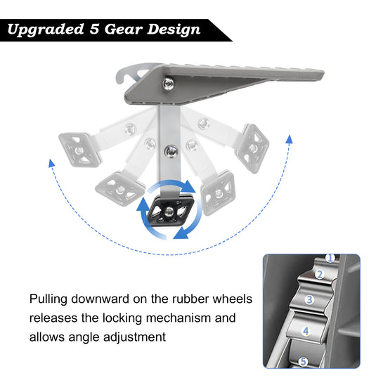 5 Gears Car Door Step Stand Pedal -  Evolution Pro Series