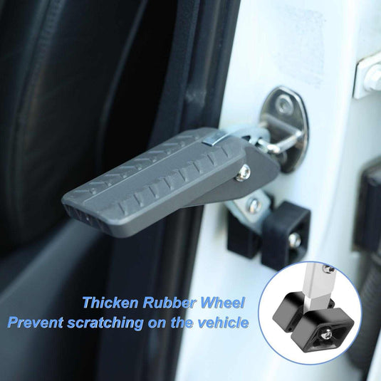 5 Gear Car Door Step Stand Pedal - Access to Vehicle's Top Roof  Foot Pedal for Most SUV Truck, Max Load 400 lbs.