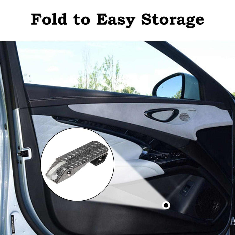 Load image into Gallery viewer, 5 Gears Car Door Step Stand Pedal - Elevated Access to Vehicle&#39;s Top Roof with Wider Pedal, Max Load 400 lbs.
