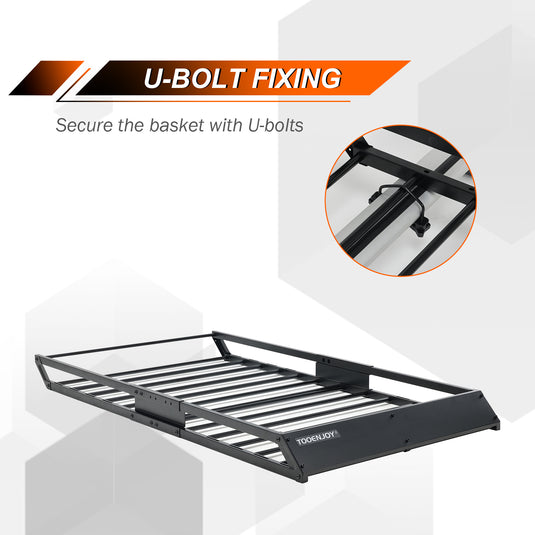 Roof Cargo Carrier Basket, Car Top Luggage Holder for Car, SUV and Pickup.