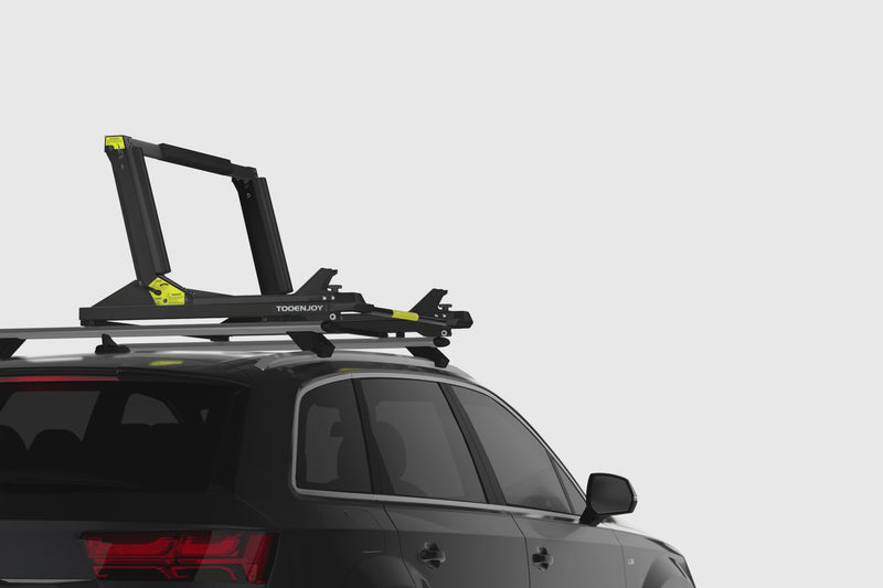 Load and play video in Gallery viewer, Tooenjoy Lift Assist Kayak Rack, 100 LBS Capacity Kayak &amp; Canoe Car Racks
