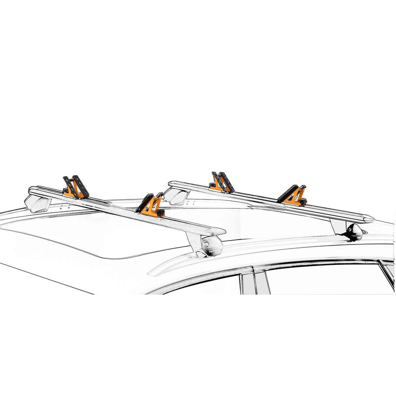 Load image into Gallery viewer, TooenjoyUniversal Kayak Roof Rack Car Top Kayak Carrier with Lashing Strap MouUniversal Kayak Roof Rack Car Top Kayak Carrier
